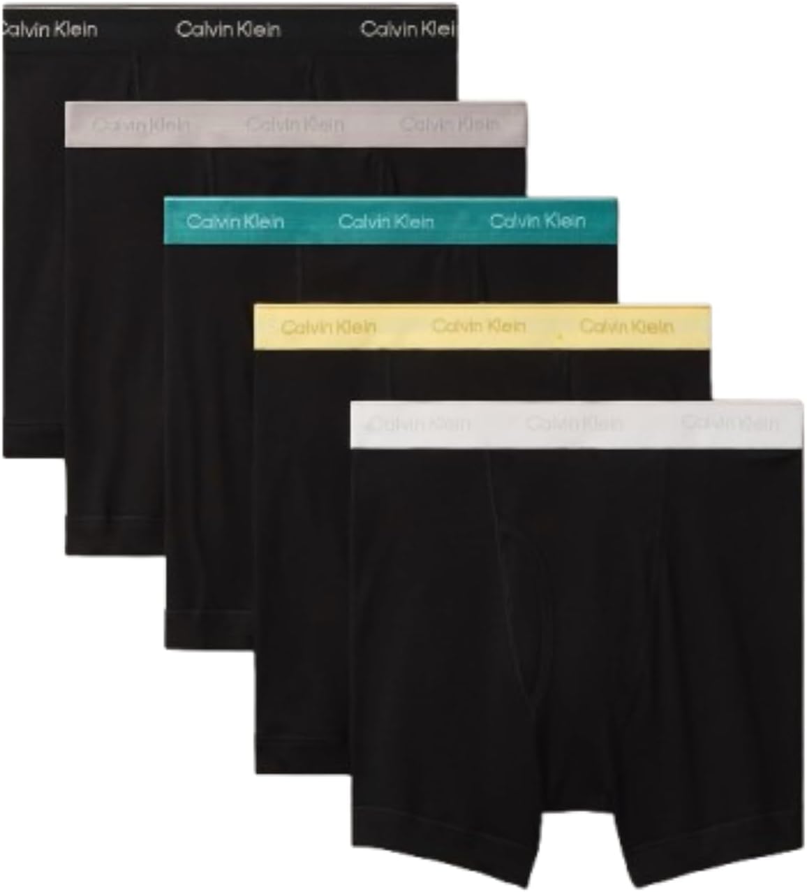 Комплект из 5 мужских трусов-боксеров Calvin Klein Cotton Classics, Black Bodies W/ Black, Livly Teal, Snow Heather, Garden Gold, Ash Wbs
Комплект из 5 мужских трусов-боксеров Calvin Klein Cotton Classics, Black Bodies W/ Black, Livly Teal, Snow Heather, Garden Gold, Ash Wbs