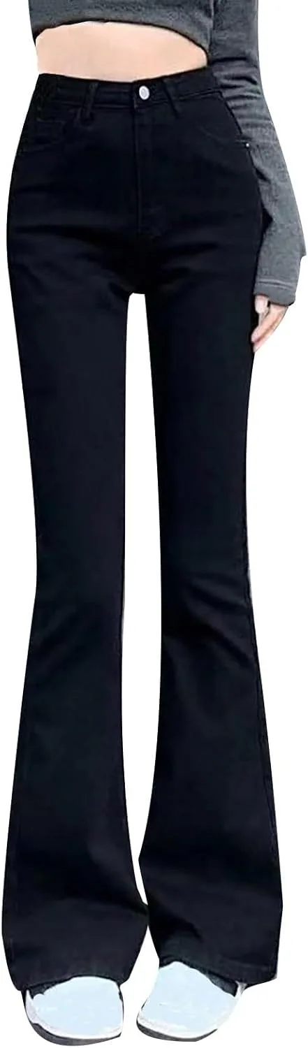 Слегка расклешенные джинсы для женщин Summer Retro High Rise Button Up Butt-Lifting
Слегка расклешенные джинсы для женщин Summer Retro High Rise Button Up Butt-Lifting