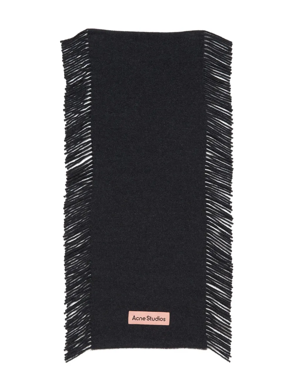 Меланжевый шарф Acne Studios, черный
Меланжевый шарф Acne Studios, черный