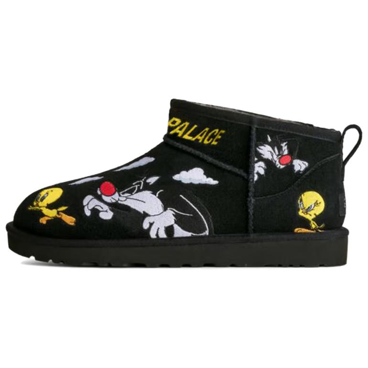 UGG Снежные ботинки PALACE X Looney Tunes x Tasman, унисекс, черный
UGG Снежные ботинки PALACE X Looney Tunes x Tasman, унисекс, черный