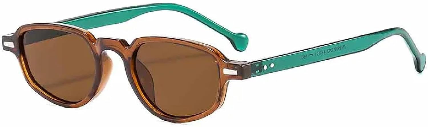 Роскошные солнцезащитные очки в маленькой оправе с овальными заклепками, для женщин и мужчин, модные классические, для активного отдыха и путешествий, с защитой от УФ-излучения UV400 TKKTLLT, Green Brown
Роскошные солнцезащитные очки в маленькой оправе с овальными заклепками, для женщин и мужчин, модные классические, для активного отдыха и путешествий, с защитой от УФ-излучения UV400 TKKTLLT, Green Brown