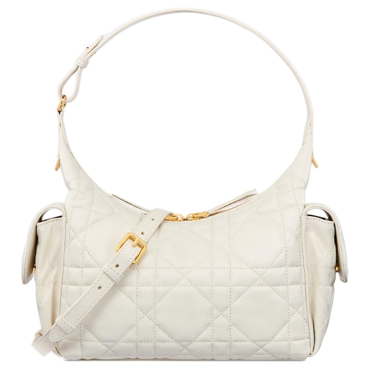 DIOR Сумка через плечо D Dream Lambskin Medium женская белая
DIOR Сумка через плечо D Dream Lambskin Medium женская белая