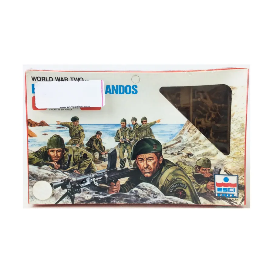 Британские коммандос времен Второй мировой войны, Plastic Military Figures (1:72) (ESCI)
Британские коммандос времен Второй мировой войны, Plastic Military Figures (1:72) (ESCI)