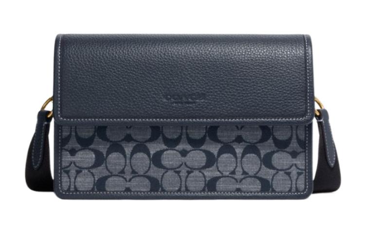 Тканый плечевой мешок из шелковичного шелка Turner, средний размер, мужская джинсовая синяя сумка через плечо COACH
Тканый плечевой мешок из шелковичного шелка Turner, средний размер, мужская джинсовая синяя сумка через плечо COACH