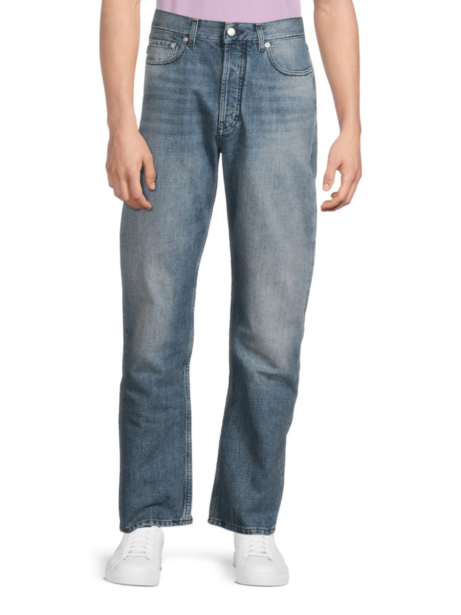 Джинсы прямого кроя Ambush, синий
Джинсы прямого кроя Ambush, синий