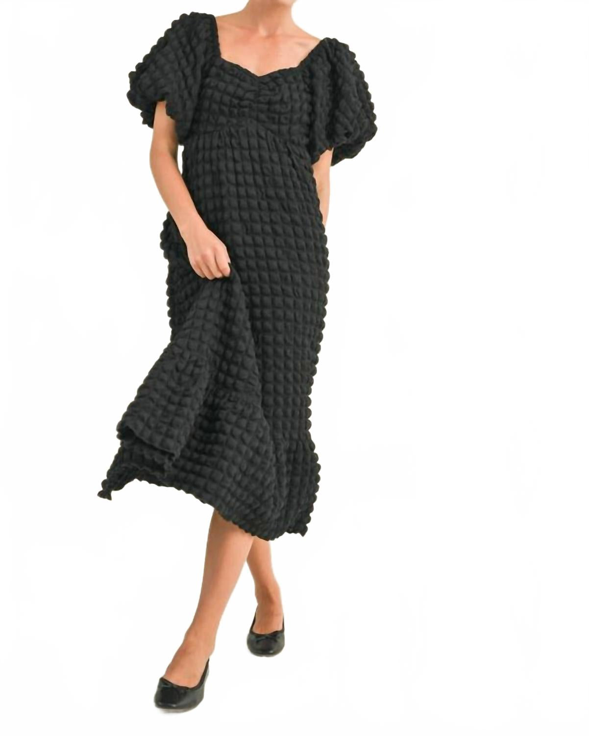 Черное платье Felicia Textured Bubble &merci
Черное платье Felicia Textured Bubble &merci