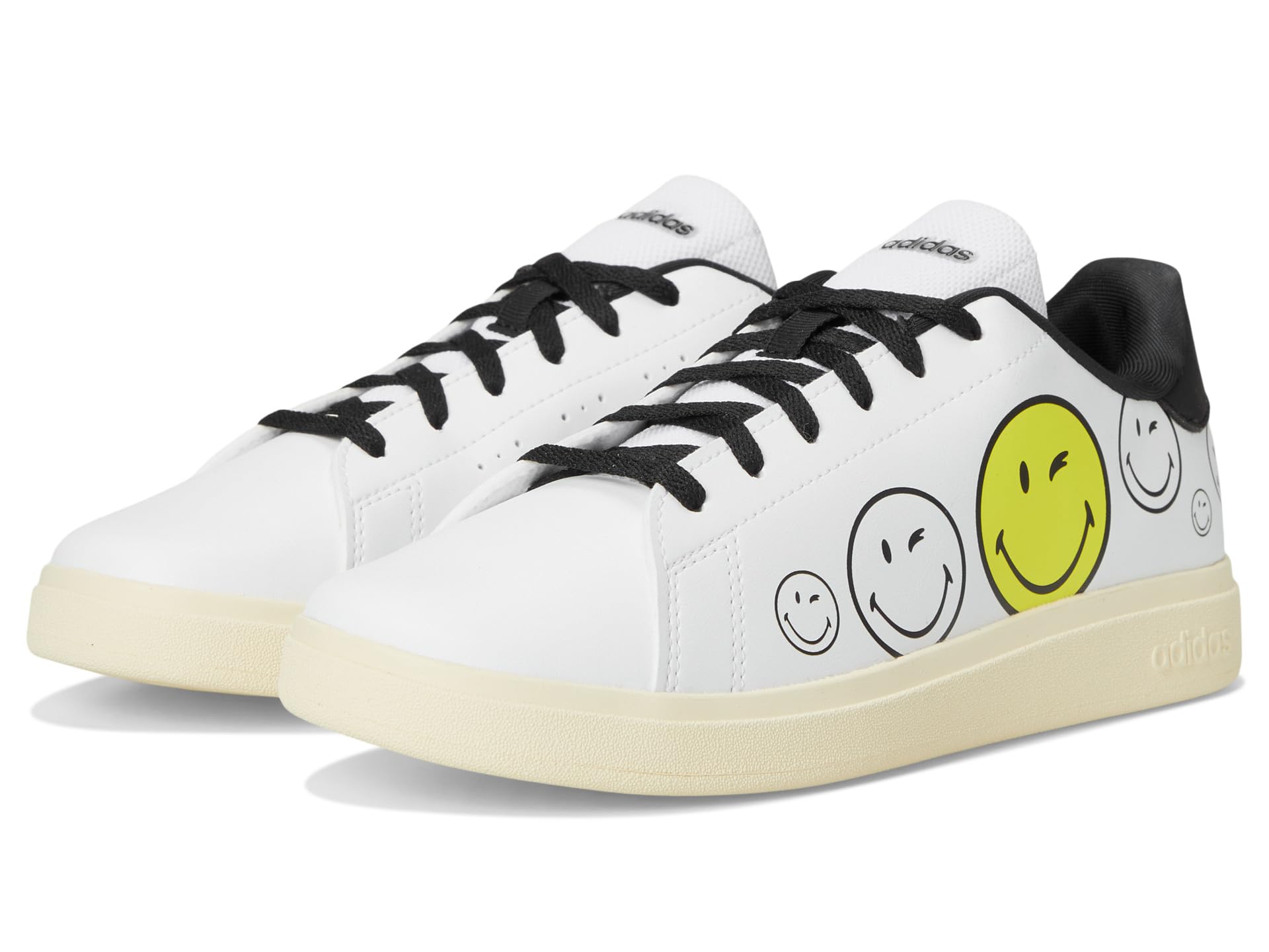Кроссовки Adidas Kids Smiley World Advantage Sportswear Shoes, White/Bright Yellow/Black
Кроссовки Adidas Kids Smiley World Advantage Sportswear Shoes, White/Bright Yellow/Black