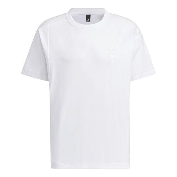 Футболка повседневные пуловеры спортивные Футболка азиатские размеры Adidas, белый 
Футболка повседневные пуловеры спортивные Футболка азиатские размеры Adidas, белый