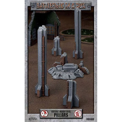 Аксессуары Gale Force 9 Battlefield in a Box: Gothic Industrial - Pillars
Аксессуары Gale Force 9 Battlefield in a Box: Gothic Industrial - Pillars