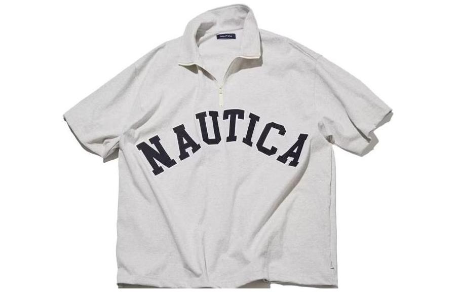 Футболка мужская с воротником стойка, умеренно прямого кроя NAUTICA JAPAN, светло серый
Футболка мужская с воротником стойка, умеренно прямого кроя NAUTICA JAPAN, светло серый