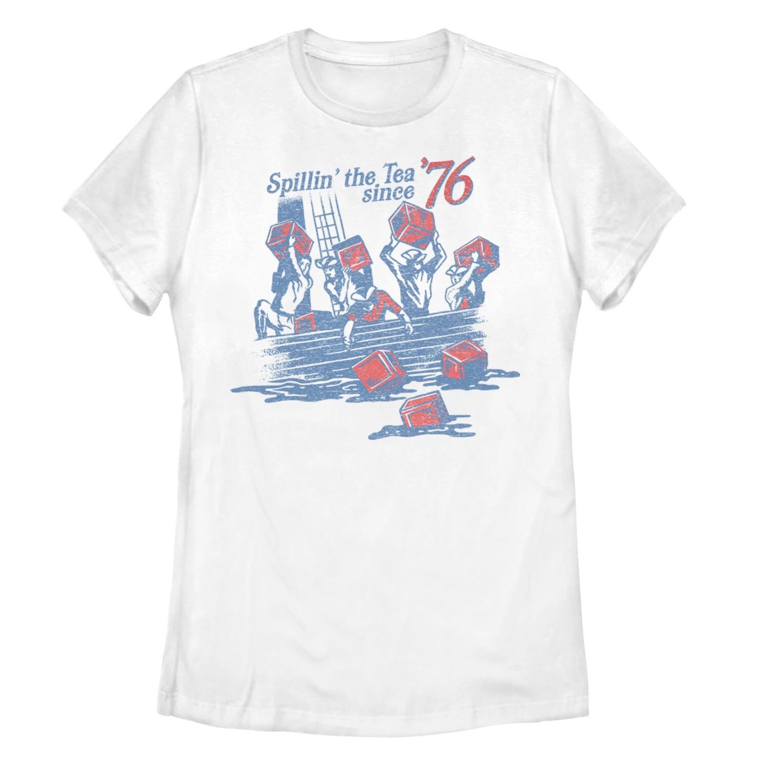 Футболка с графическим изображением Juniors' Spillin' Tea с 1776 года
Футболка с графическим изображением Juniors' Spillin' Tea с 1776 года