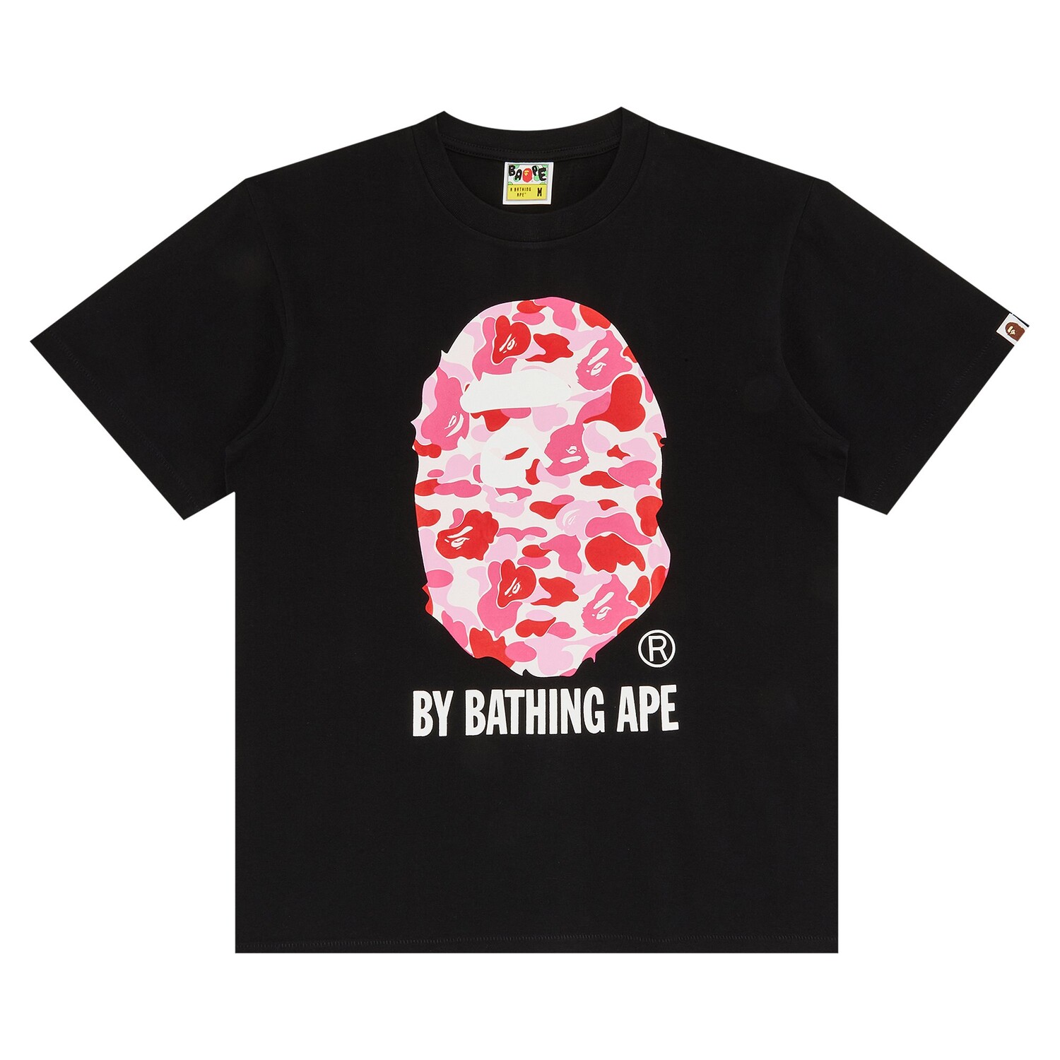 BAPE ABC Камуфляжная футболка Черный/Розовый
BAPE ABC Камуфляжная футболка Черный/Розовый