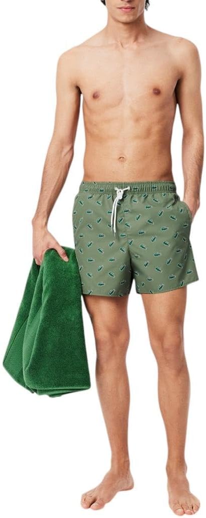 Мужские шорты Lacoste с принтом крокодила, Khaki Multicolor
Мужские шорты Lacoste с принтом крокодила, Khaki Multicolor