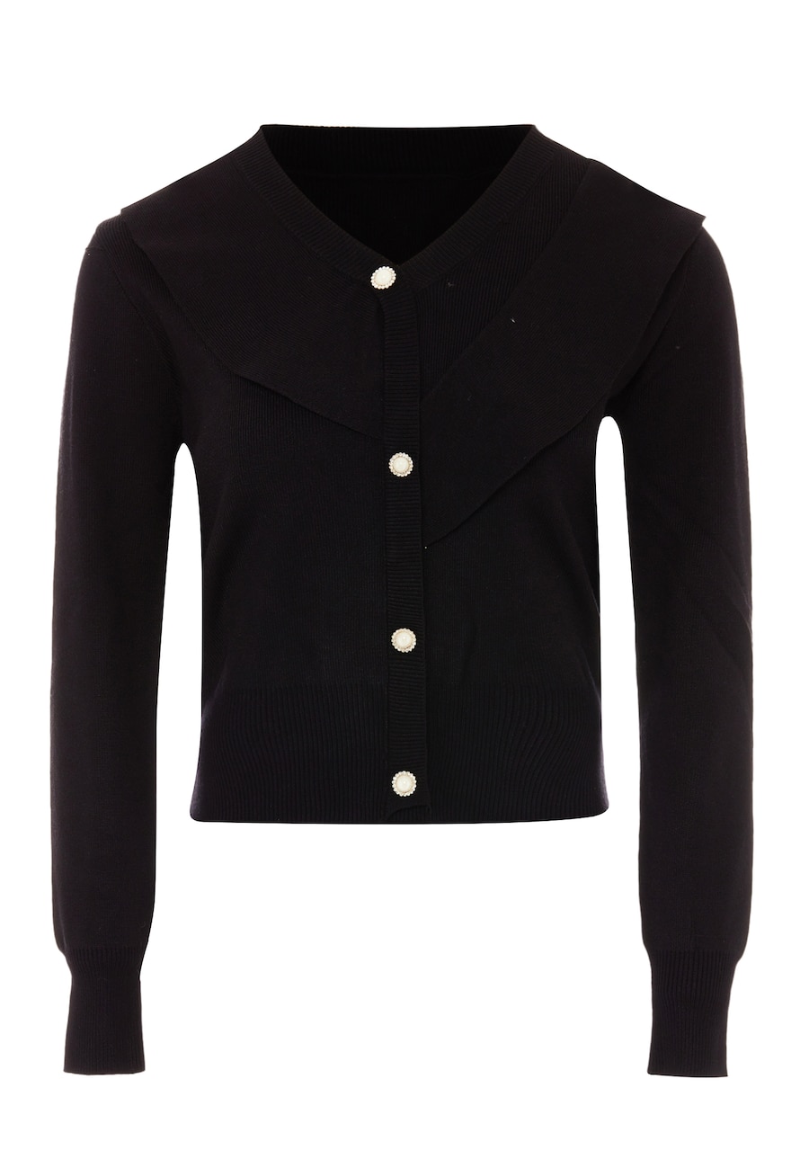 Вязаный кардиган NAEMI, черный
Вязаный кардиган NAEMI, черный