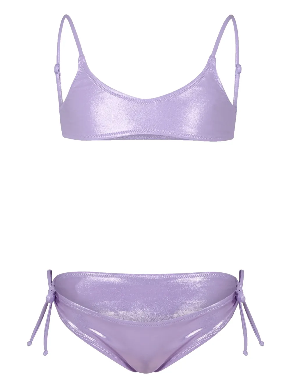 Бикини с эффектом металлик MC2 Saint Barth Kids, фиолетовый
Бикини с эффектом металлик MC2 Saint Barth Kids, фиолетовый