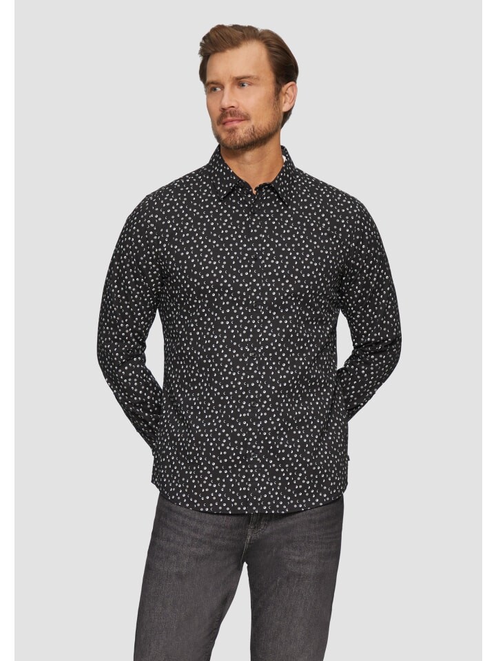 Рубашка s.Oliver Hemd langarm, черный
Рубашка s.Oliver Hemd langarm, черный