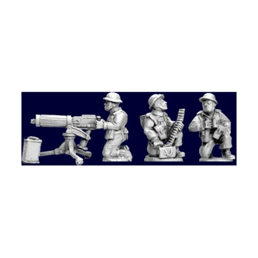 Vickers HMG Великобритании и Содружества, WWII Miniatures - British Forces (28mm) (Artizan Designs)
Vickers HMG Великобритании и Содружества, WWII Miniatures - British Forces (28mm) (Artizan Designs)