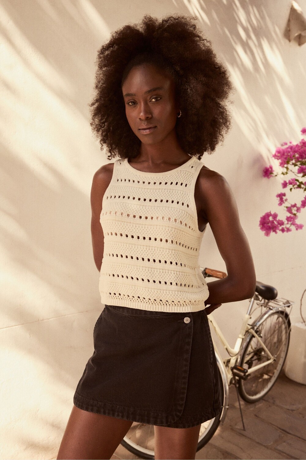 Майка Superbloom связанная крючком Levi'S, белый
Майка Superbloom связанная крючком Levi'S, белый