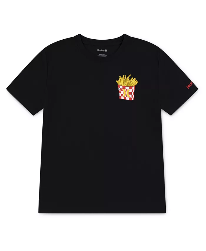 Футболка с принтом для больших мальчиков с короткими рукавами Hurley, черный
Футболка с принтом для больших мальчиков с короткими рукавами Hurley, черный