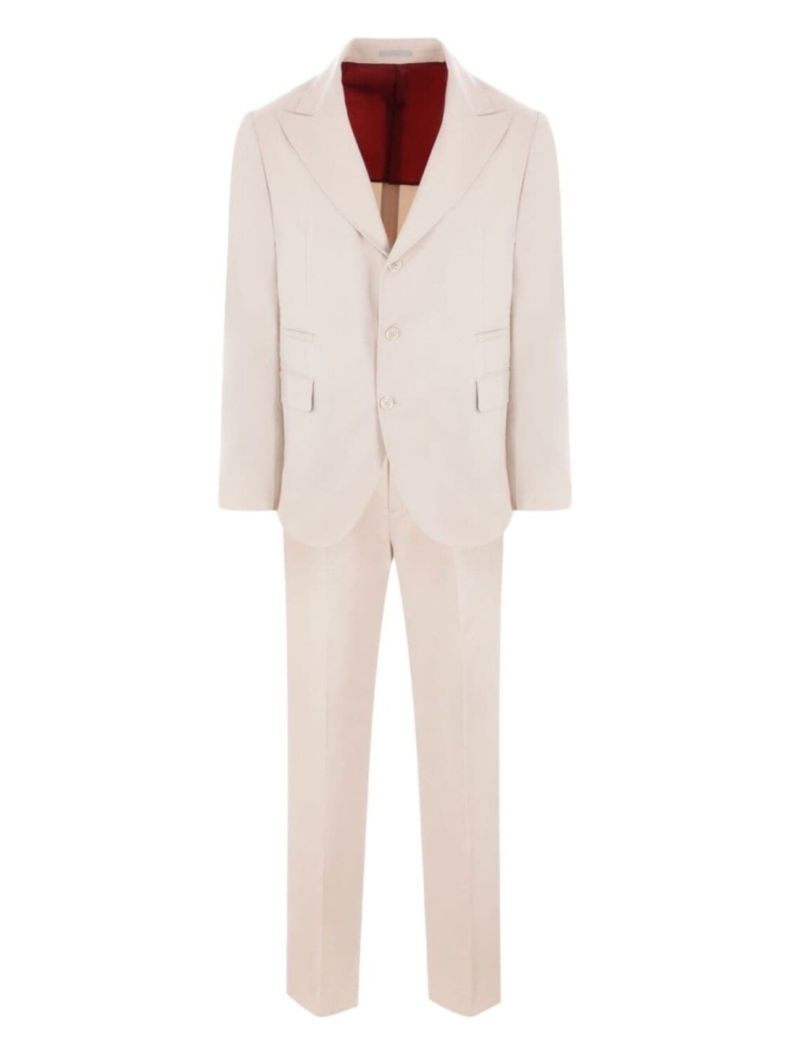 Однобортный костюм Brunello Cucinelli, серый
Однобортный костюм Brunello Cucinelli, серый