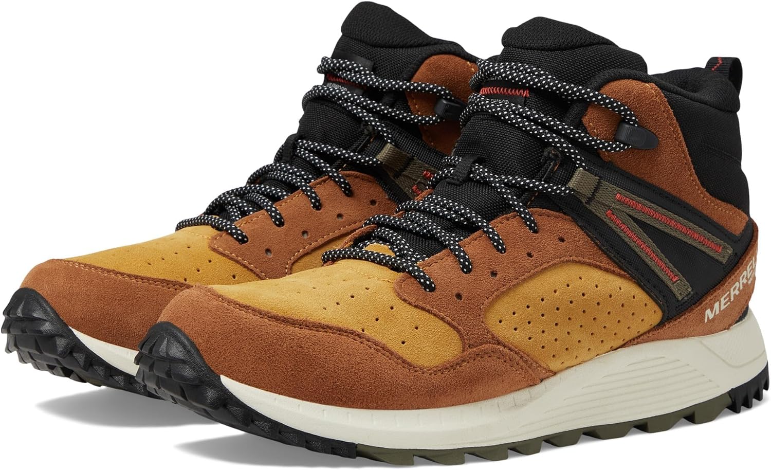 Мужские водонепроницаемые кожаные ботинки Merrell Wildwood Mid, Spice
Мужские водонепроницаемые кожаные ботинки Merrell Wildwood Mid, Spice