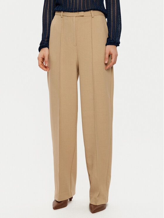 Тканевые брюки стандартного кроя Tommy Hilfiger, бежевый
Тканевые брюки стандартного кроя Tommy Hilfiger, бежевый