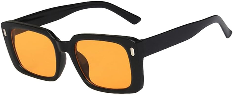 Винтажные желтые прямоугольные солнцезащитные очки для женщин, модные солнцезащитные очки с заклепками, классические квадратные очки с защитой от УФ-излучения UV400 LVTFCO, Black Orange
Винтажные желтые прямоугольные солнцезащитные очки для женщин, модные солнцезащитные очки с заклепками, классические квадратные очки с защитой от УФ-излучения UV400 LVTFCO, Black Orange