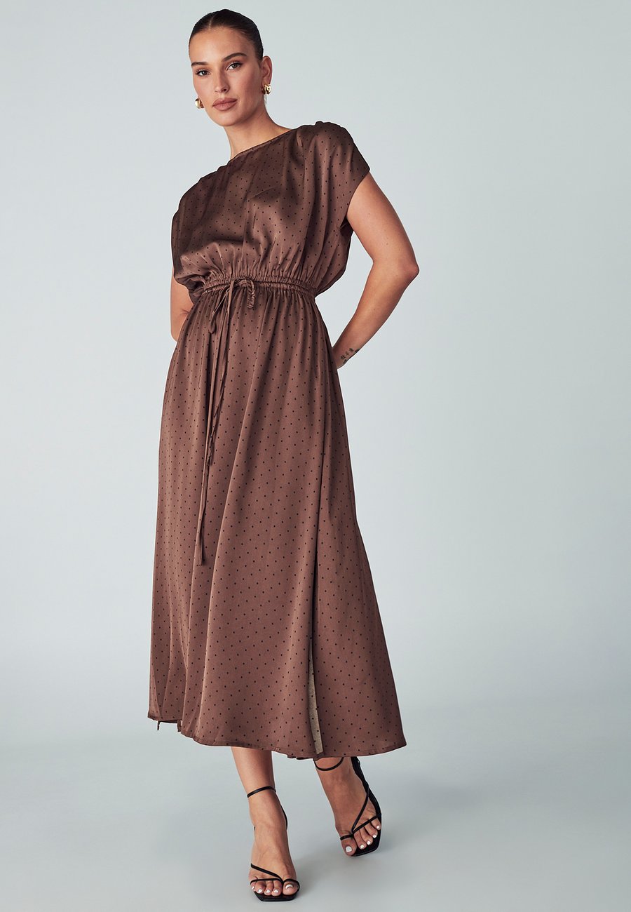 Платье WILLA CAROL MIDI, Tan Based Dot/Brown
Платье WILLA CAROL MIDI, Tan Based Dot/Brown