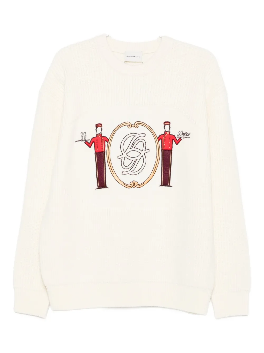 Свитер Groom Drôle De Monsieur, белый
Свитер Groom Drôle De Monsieur, белый