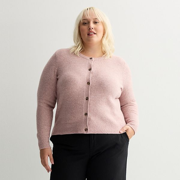 Кардиган с круглым вырезом Plus size Nine West, Washed Grape
Кардиган с круглым вырезом Plus size Nine West, Washed Grape