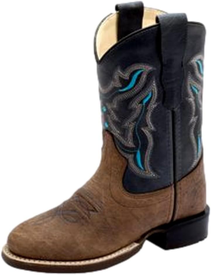 Ботинки в стиле Дикого Запада унисекс для детей с широким круглым носком Old West, синий/коричневый
Ботинки в стиле Дикого Запада унисекс для детей с широким круглым носком Old West, синий/коричневый