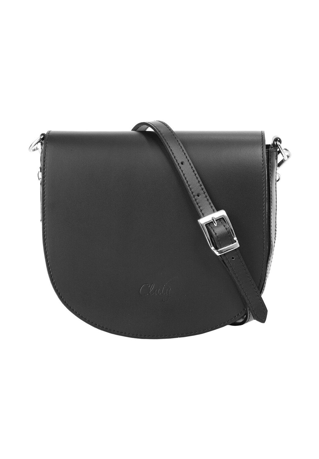 Сумка через плечо, натуральная кожа, производство Италия Cluty, черный
Сумка через плечо, натуральная кожа, производство Италия Cluty, черный