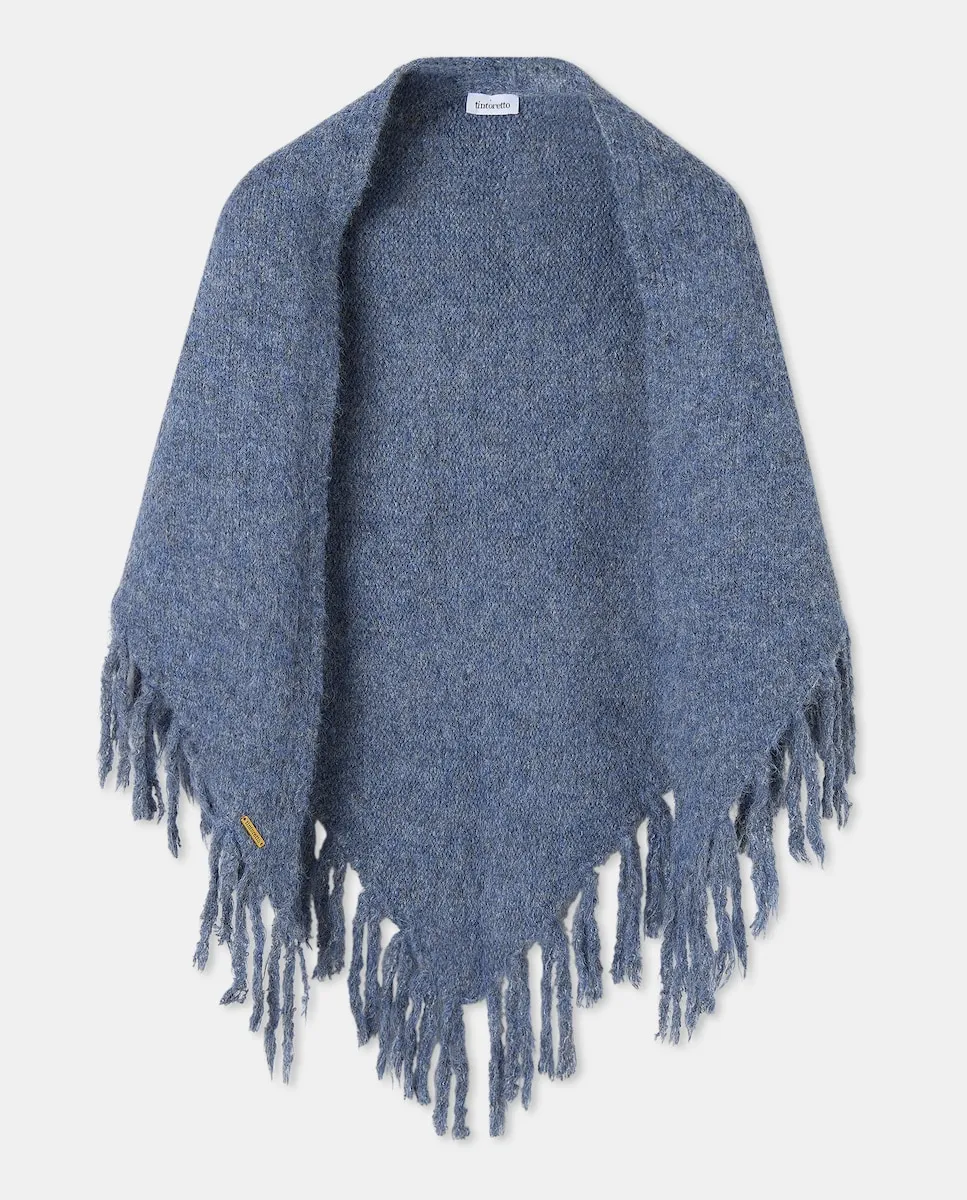 Шаль с острым краем и бахромой Tintoretto, синий
Шаль с острым краем и бахромой Tintoretto, синий