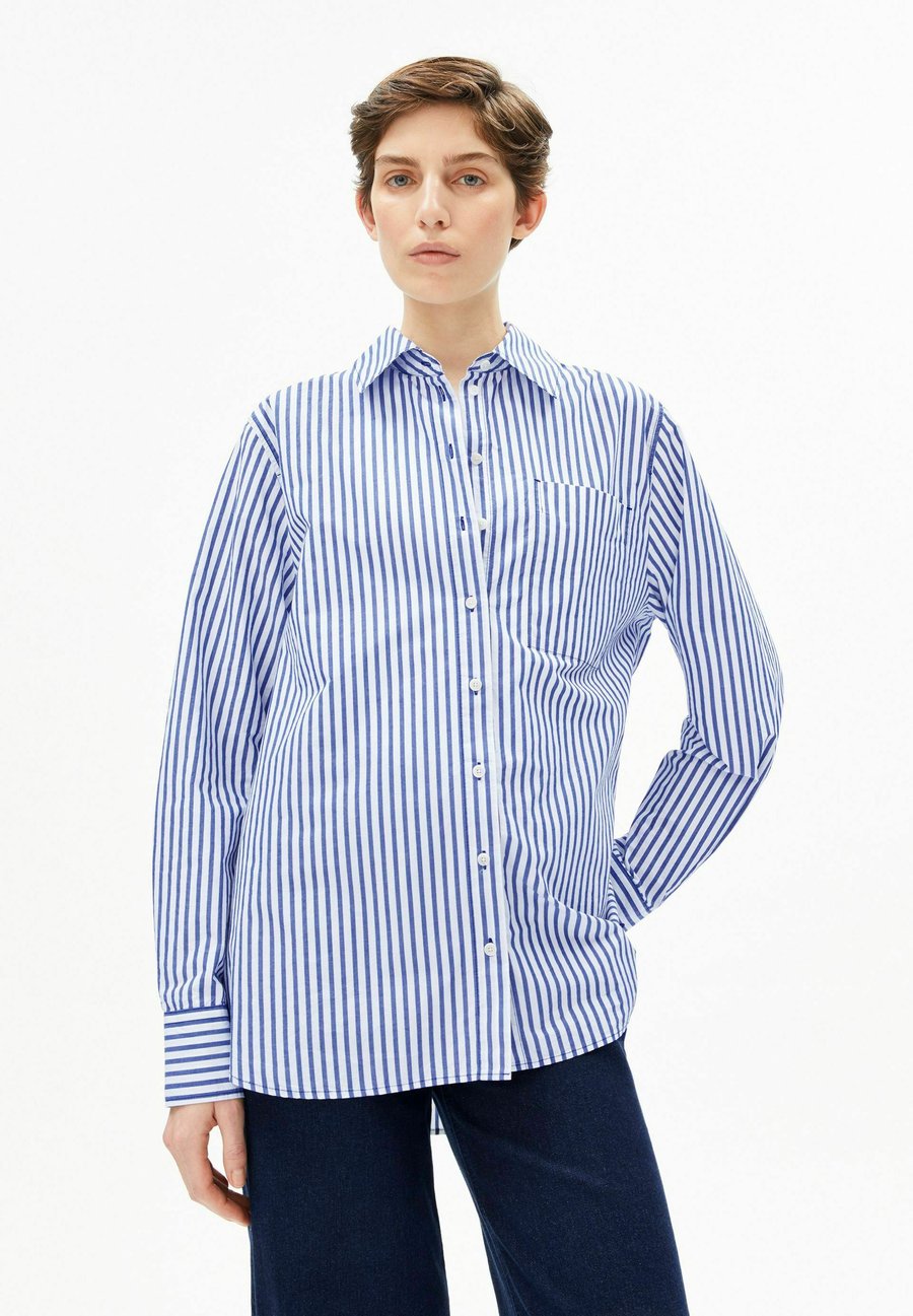 Блуза ARMEDANGELS STRIPE LOOSE, White-Dynamo Blue/Blue
Блуза ARMEDANGELS STRIPE LOOSE, White-Dynamo Blue/Blue