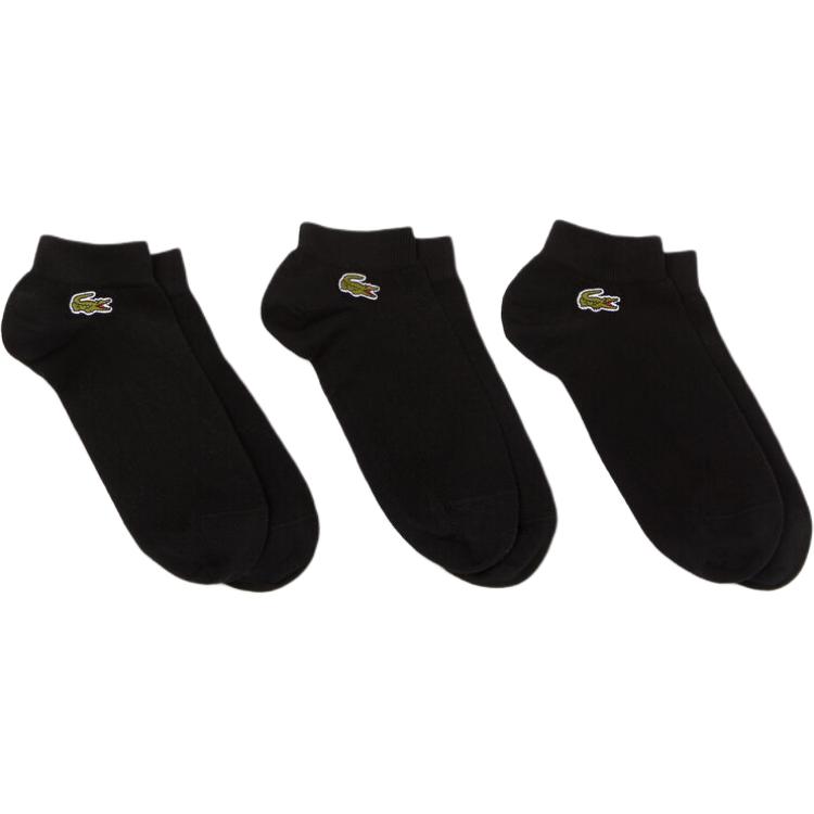 LACOSTE Женские носки щиколотка 3 пары Black
LACOSTE Женские носки щиколотка 3 пары Black