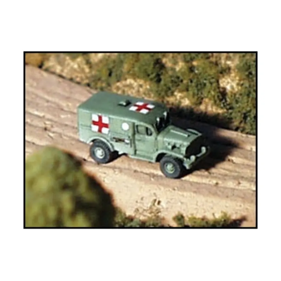 WC-54 Додж Скорая помощь, WWII Micro Armour - United States - Softskins and Amphibians (1:285)
WC-54 Додж Скорая помощь, WWII Micro Armour - United States - Softskins and Amphibians (1:285)