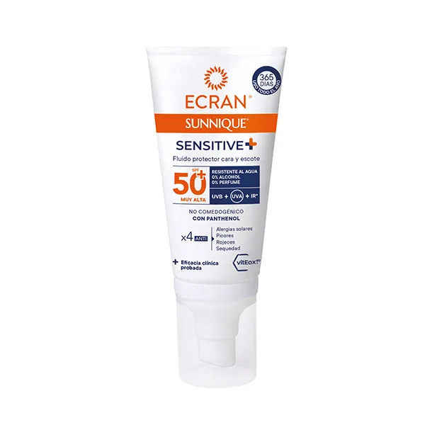 Защитный флюид для лица и шеи Spf50+ Sensitive + Ecran, 50 ml
Защитный флюид для лица и шеи Spf50+ Sensitive + Ecran, 50 ml
