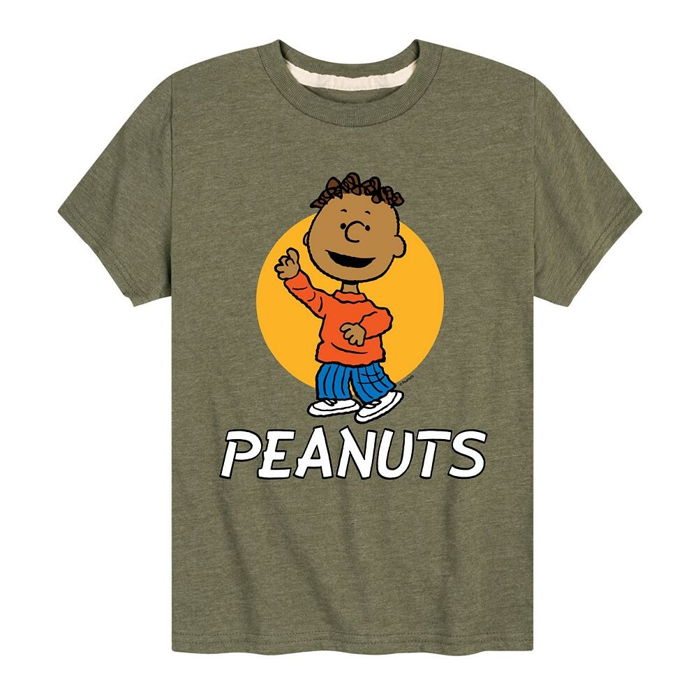 Футболка Peanuts Franklin для мальчиков 8–20 лет с рисунком Licensed Character, цвет Heather Green
Футболка Peanuts Franklin для мальчиков 8–20 лет с рисунком Licensed Character, цвет Heather Green