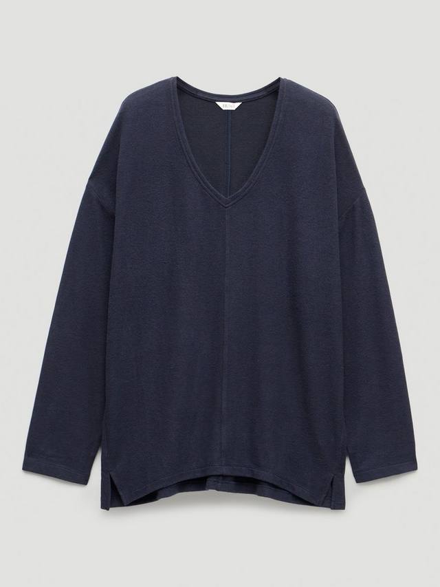 Топ пижамный Gillian с V-образным вырезом из вискозы LENZING ECOVERO HUSH, Navy Blue
Топ пижамный Gillian с V-образным вырезом из вискозы LENZING ECOVERO HUSH, Navy Blue