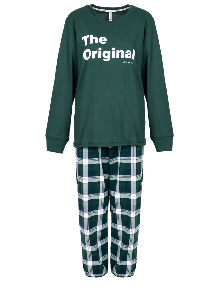 Пижама Doctor nap Doctor Nap Damen Pyjama, зеленый
Пижама Doctor nap Doctor Nap Damen Pyjama, зеленый