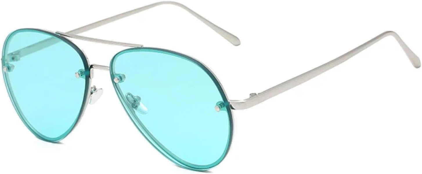 Солнцезащитные очки с защитой от УФ-излучения UV400 | Увеличенные металлические цветные линзы | Для женщин и мужчин | Для занятий спортом на открытом воздухе и вождения DSVIGF, Green
Солнцезащитные очки с защитой от УФ-излучения UV400 | Увеличенные металлические цветные линзы | Для женщин и мужчин | Для занятий спортом на открытом воздухе и вождения DSVIGF, Green