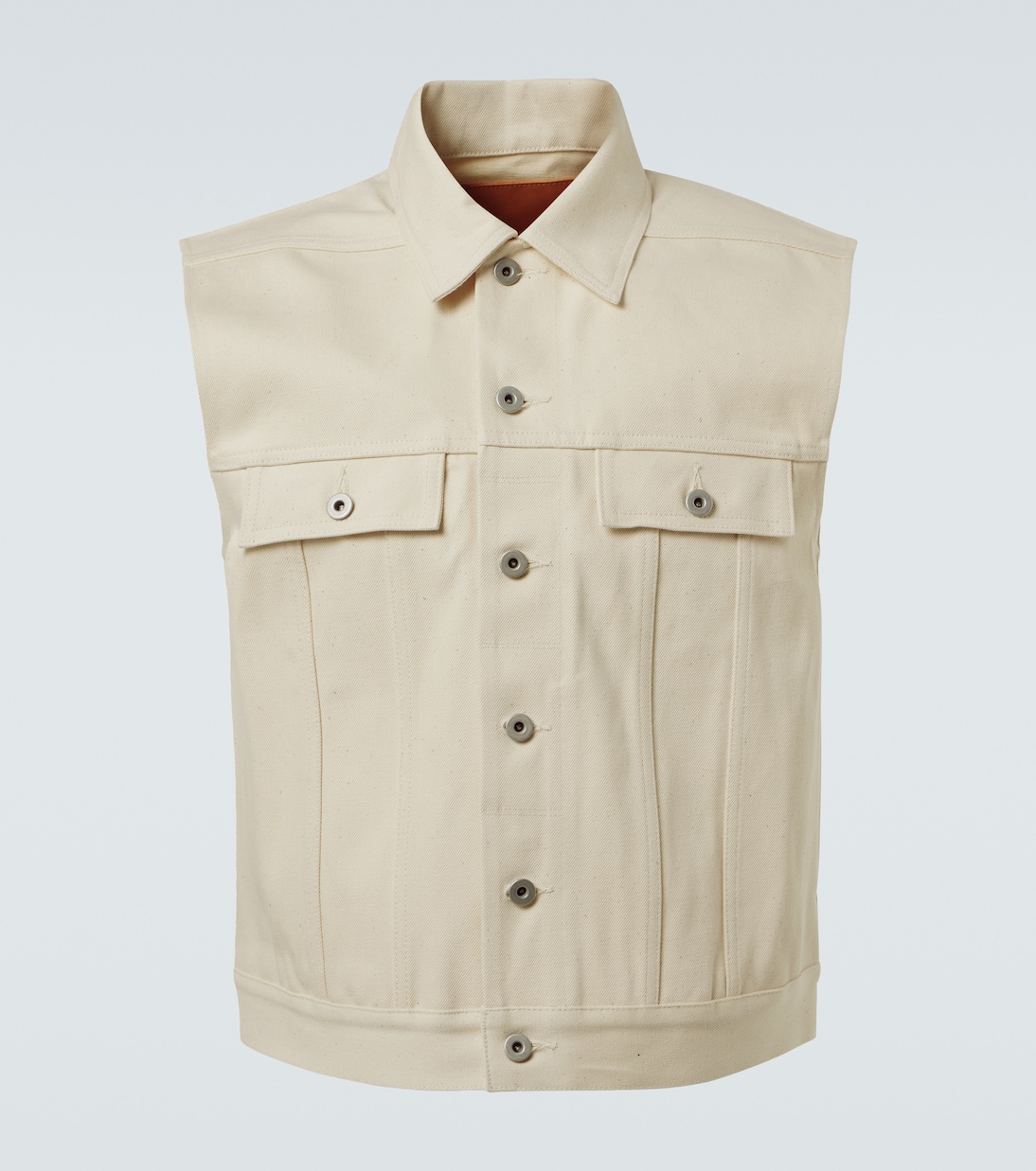 Джинсовый жилет DRKSHDW Rick Owens, Natural
Джинсовый жилет DRKSHDW Rick Owens, Natural