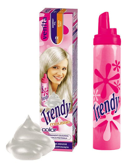 Мусс-краска 11 Silver Dust, 75 мл Venita, Trendy Mousse Color
Мусс-краска 11 Silver Dust, 75 мл Venita, Trendy Mousse Color