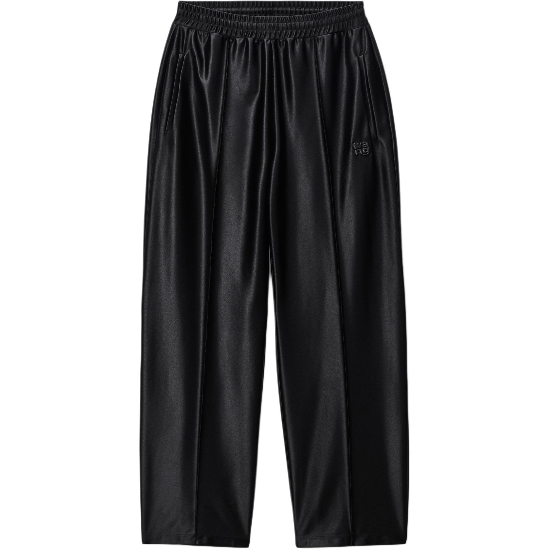 Сатиновые спортивные брюки Alexander Wang, черный
Сатиновые спортивные брюки Alexander Wang, черный