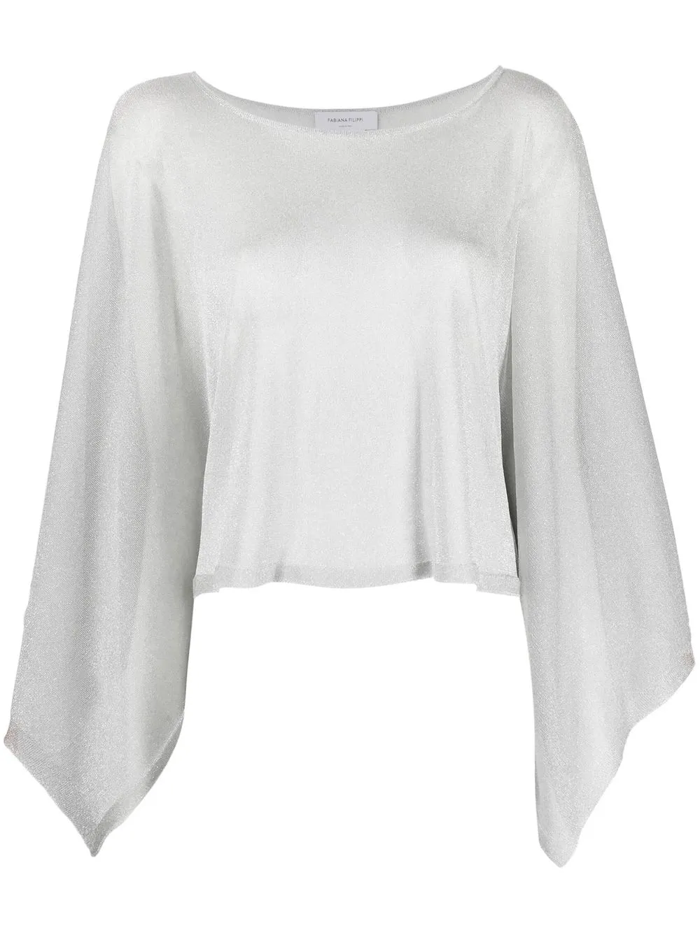 Свитер с широкими рукавами Fabiana Filippi, серебяный
Свитер с широкими рукавами Fabiana Filippi, серебяный
