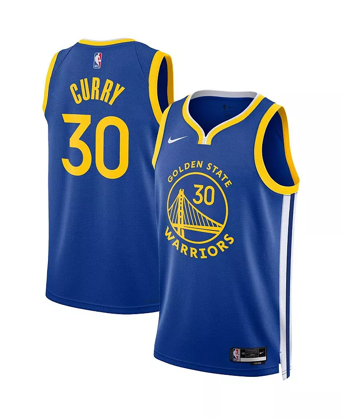 Мужская и женская баскетбольная майка Stephen Curry Golden State Warriors Swingman Nike, синий
Мужская и женская баскетбольная майка Stephen Curry Golden State Warriors Swingman Nike, синий