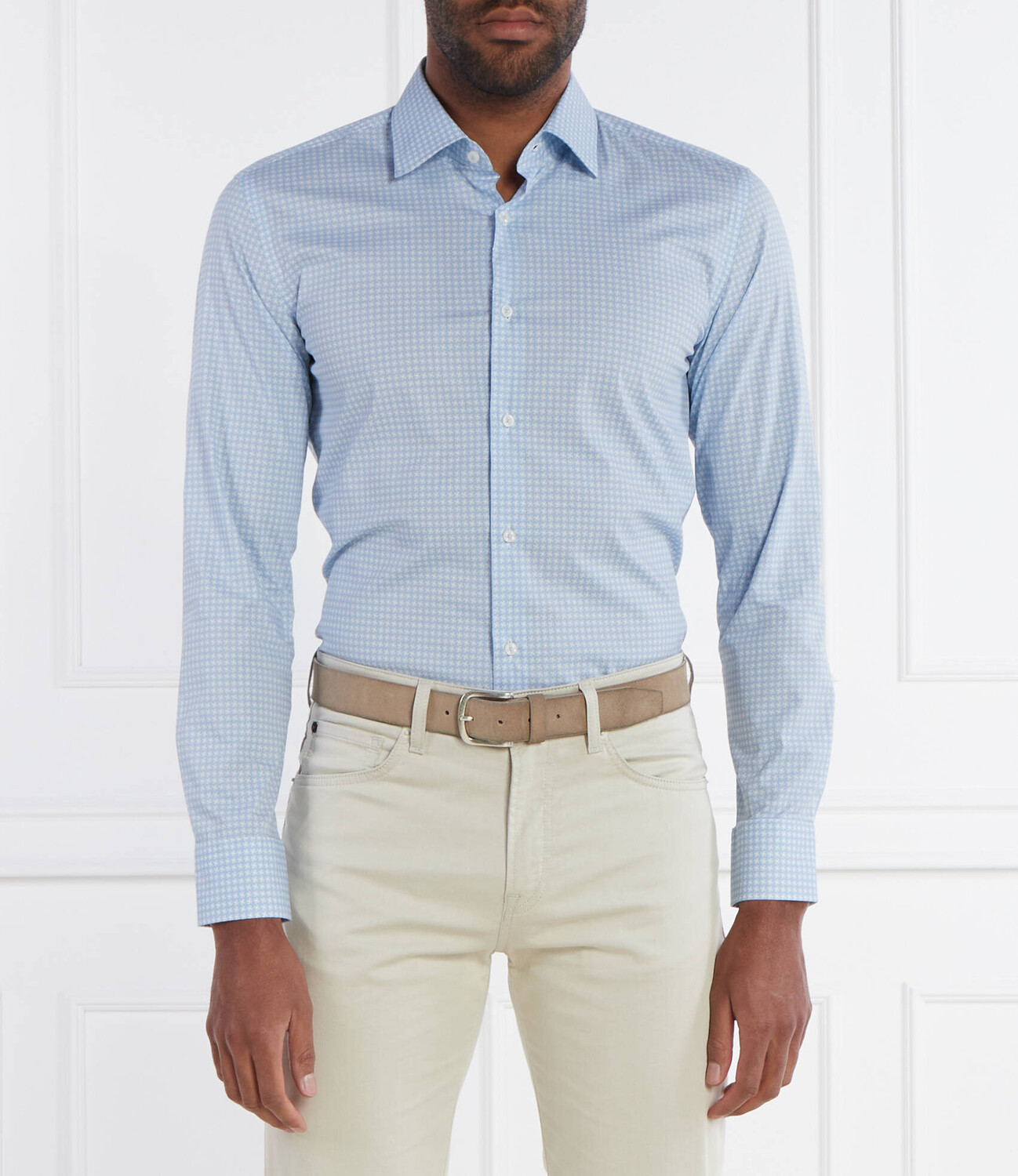 Рубашка BOSS BLACK H-HANK-kent-C1-214 Slim Fit stretch, небесно-голубой
Рубашка BOSS BLACK H-HANK-kent-C1-214 Slim Fit stretch, небесно-голубой