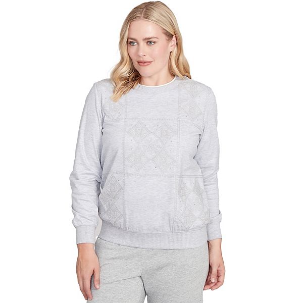 Топ с длинным рукавом Petite с вышивкой и пэчворком Alfred Dunner, Oat Heather
Топ с длинным рукавом Petite с вышивкой и пэчворком Alfred Dunner, Oat Heather