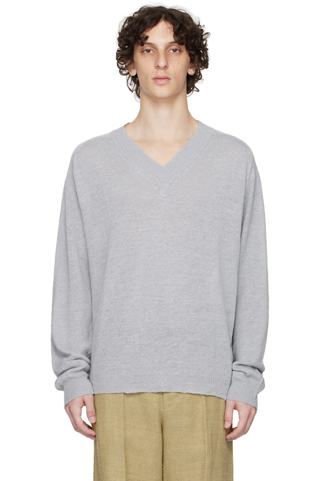 Свитер с V-образным вырезом Rue Our Legacy, синий
Свитер с V-образным вырезом Rue Our Legacy, синий