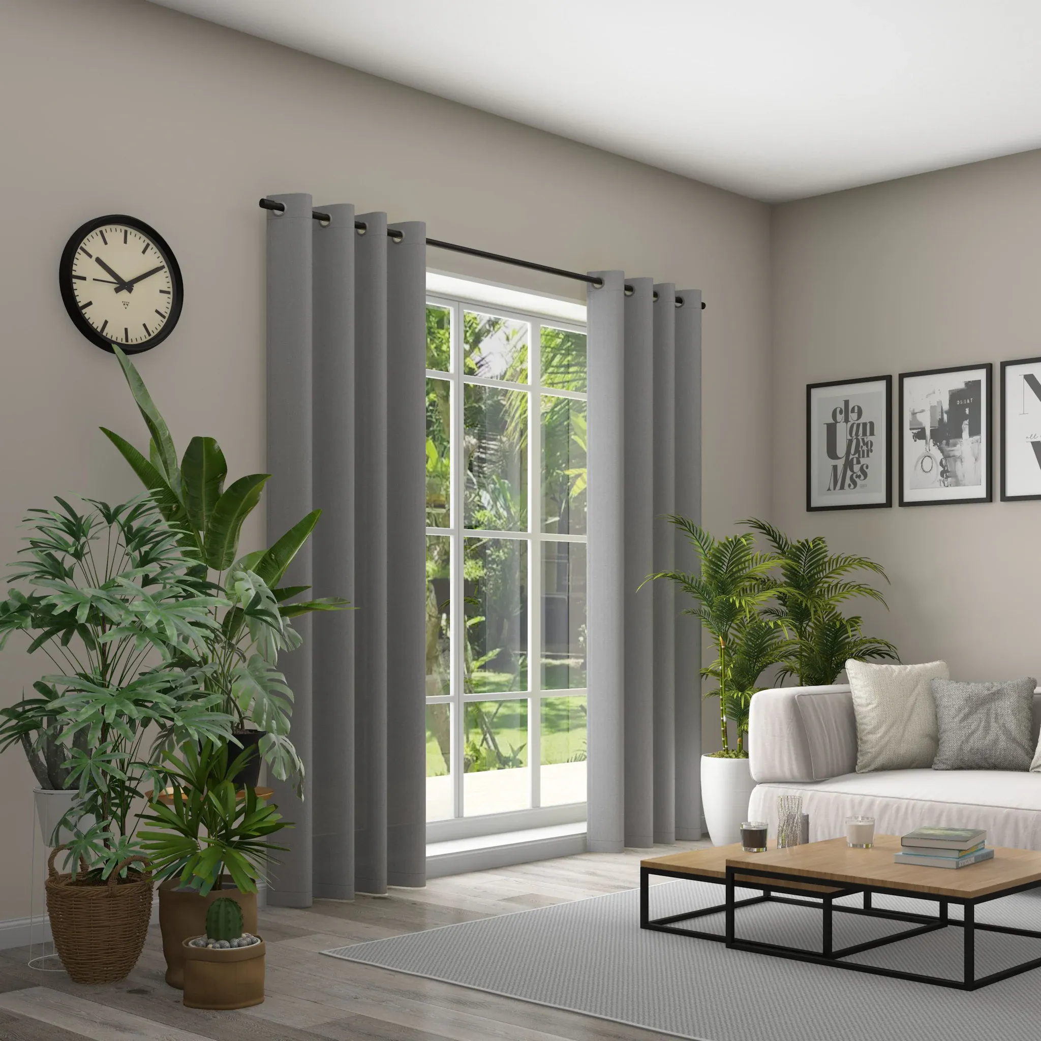 Нейтекс для вас! Штора «Линесса», (1 шт.), штора на люверсах с металлическими люверсами, ширина 137 см, на заказ Neutex For You!, цвет hellgrau
Нейтекс для вас! Штора «Линесса», (1 шт.), штора на люверсах с металлическими люверсами, ширина 137 см, на заказ Neutex For You!, цвет hellgrau